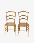 Pair of small French chairs 1900