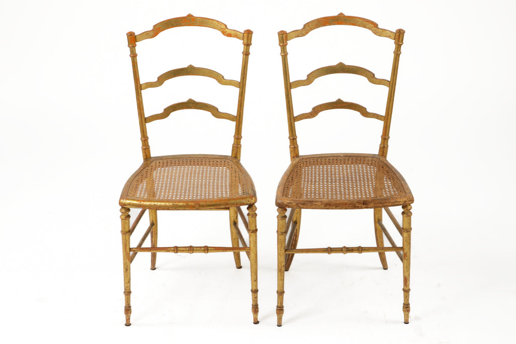 Pair of small French chairs 1900