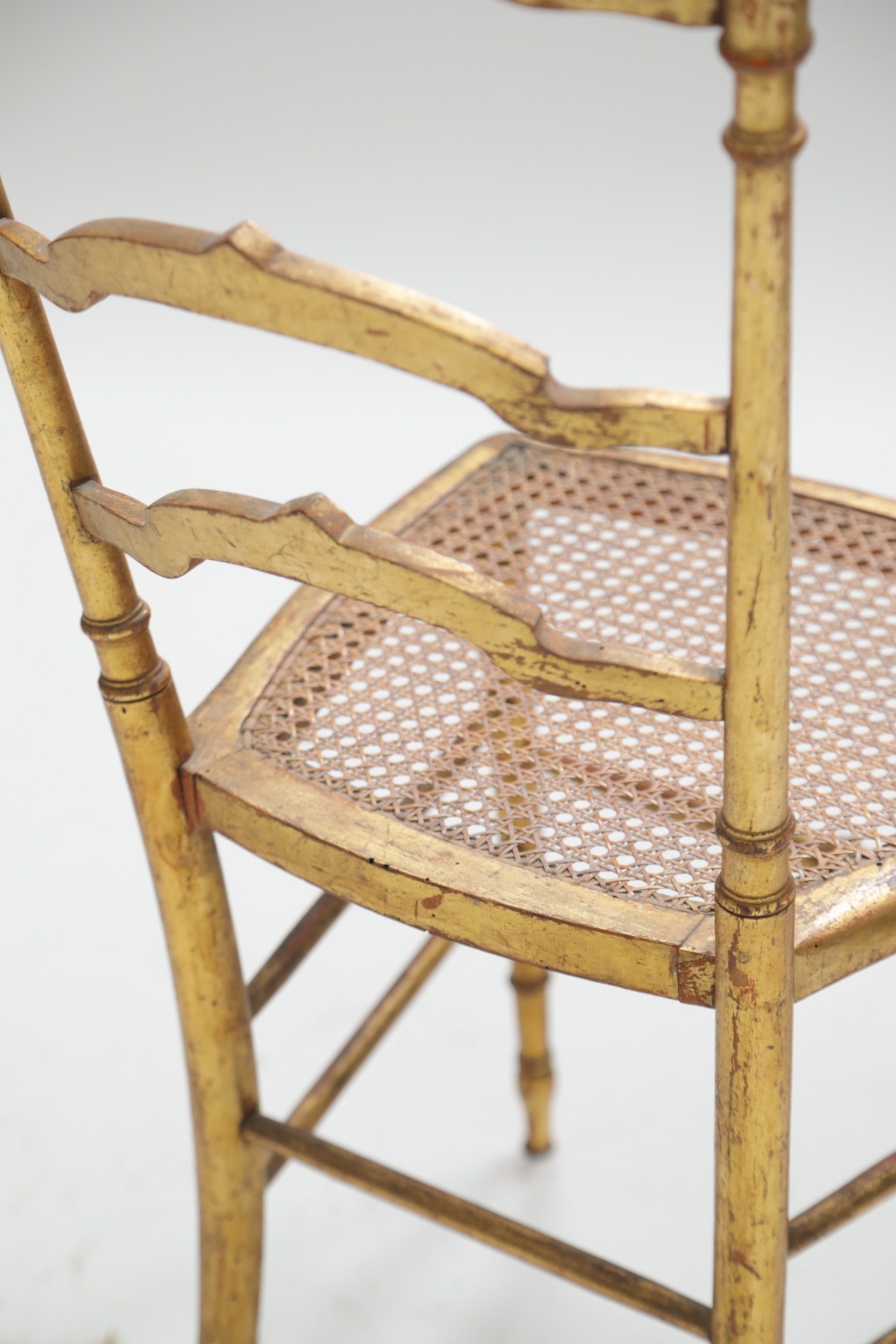 Pair of small French chairs 1900