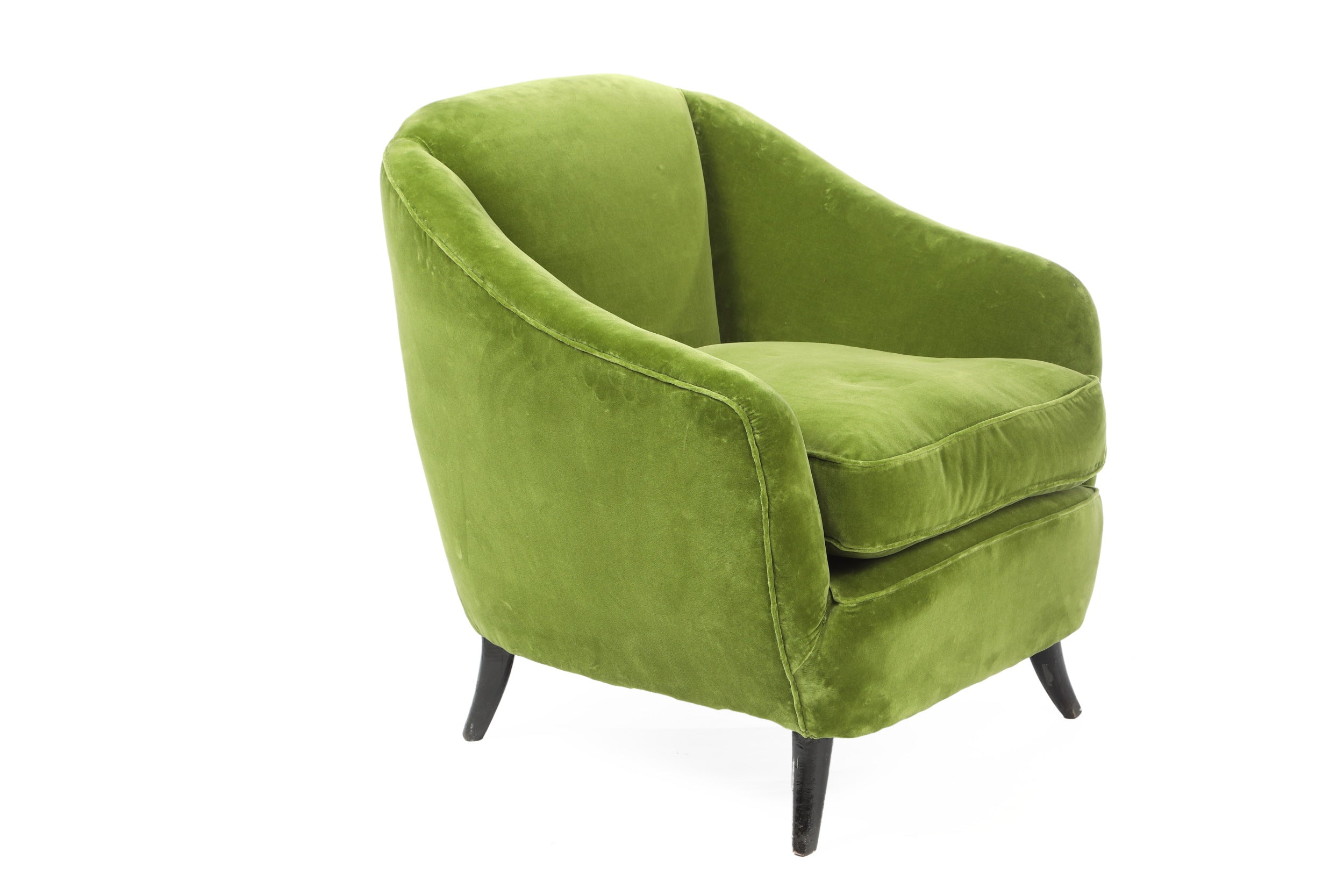 Coppia poltrone Gio Ponti casa e Giardino anni 40 reinterpretate Triplef