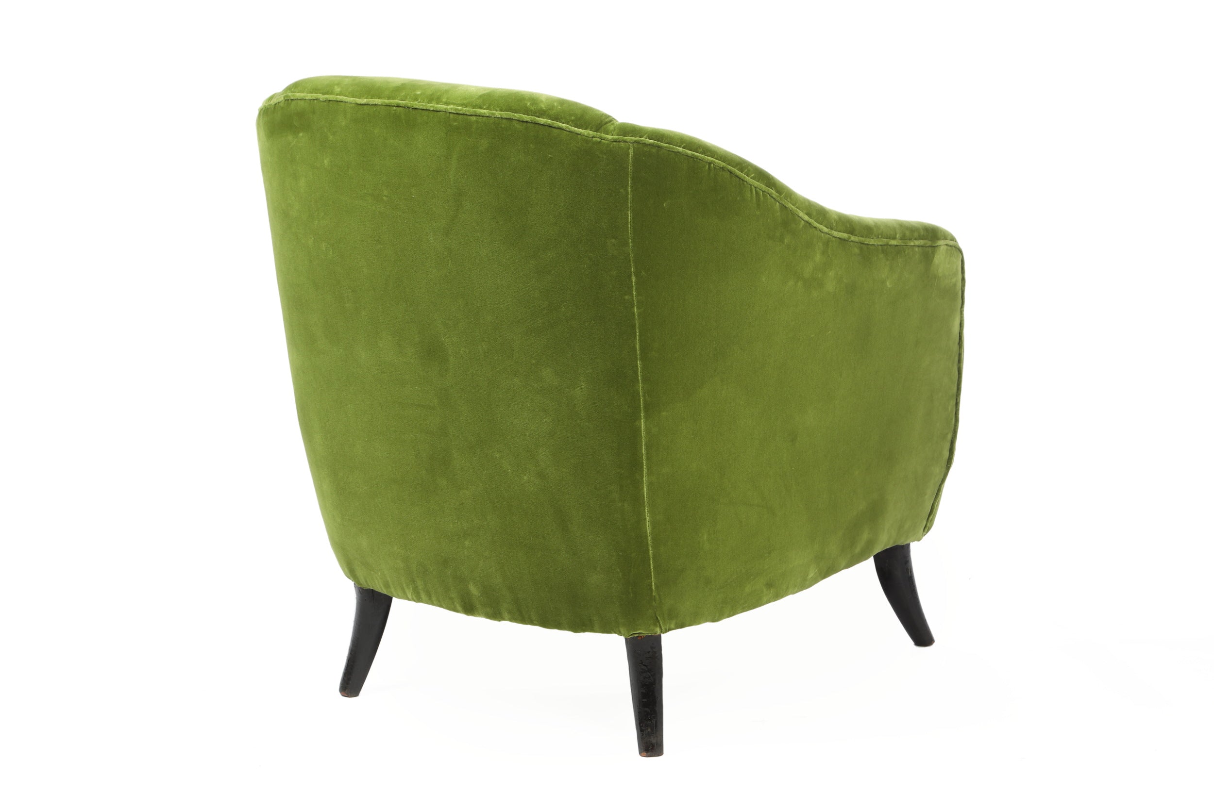 Coppia poltrone Gio Ponti casa e Giardino anni 40 reinterpretate Triplef