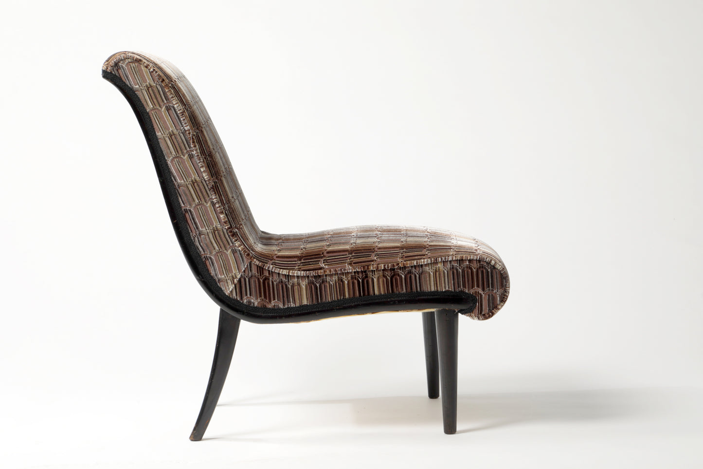 Pair of Guglielmo Ulrich armchairs from the 50s