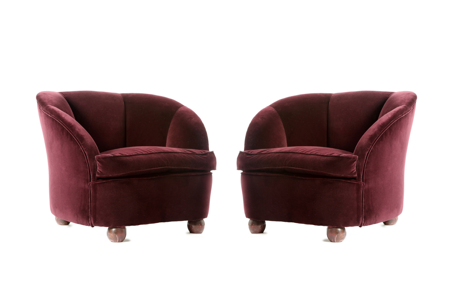 Pair of 1950s Guglielmo Ulrich armchairs