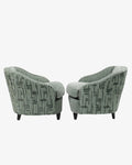 Pair of 1960s armchairs attributable to Gio Ponti for Casa e Giardino