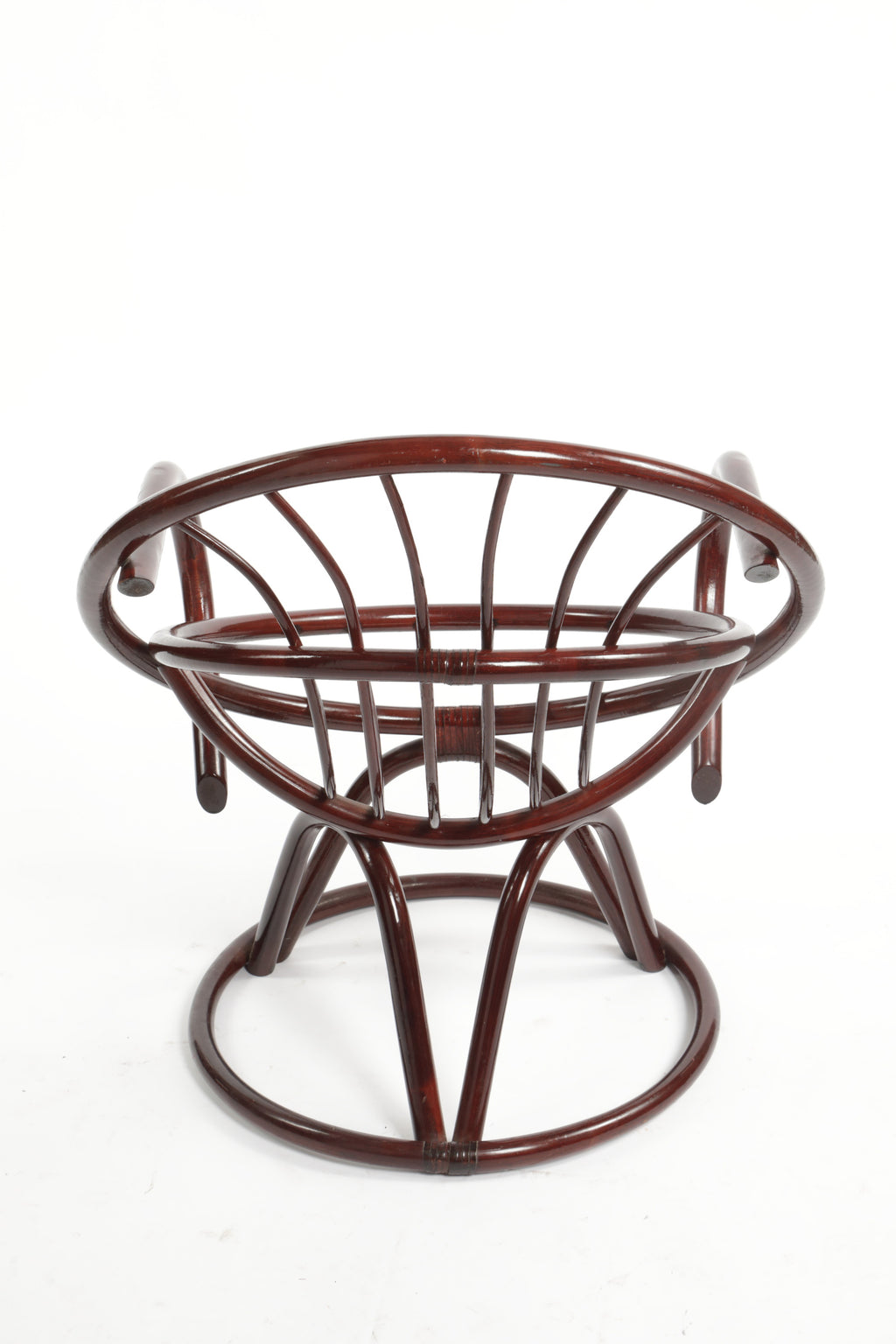 Pair of bamboo armchairs from the 70s