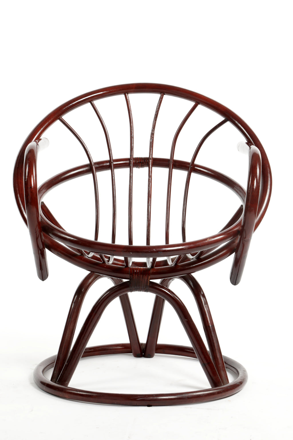 Pair of bamboo armchairs from the 70s