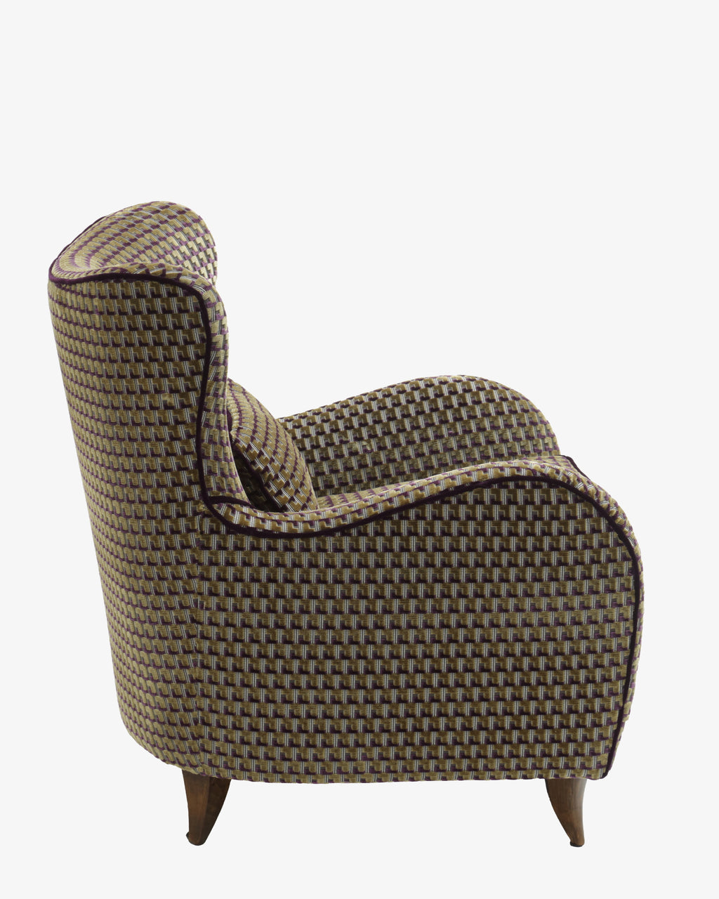 Pair of armchairs with cushions, 1960s, reinterpreted, Triplef