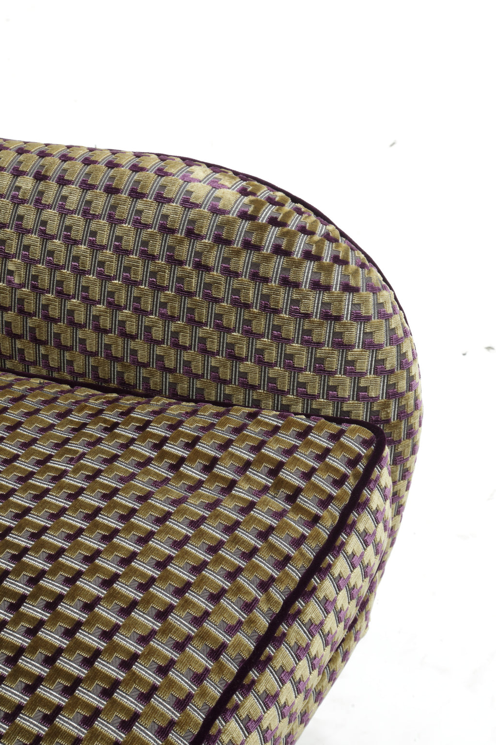 Pair of armchairs with cushions, 1960s, reinterpreted, Triplef