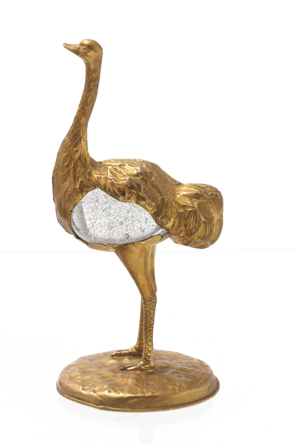 Coppia sculture in bronzo Gabriella Crespi anni 70