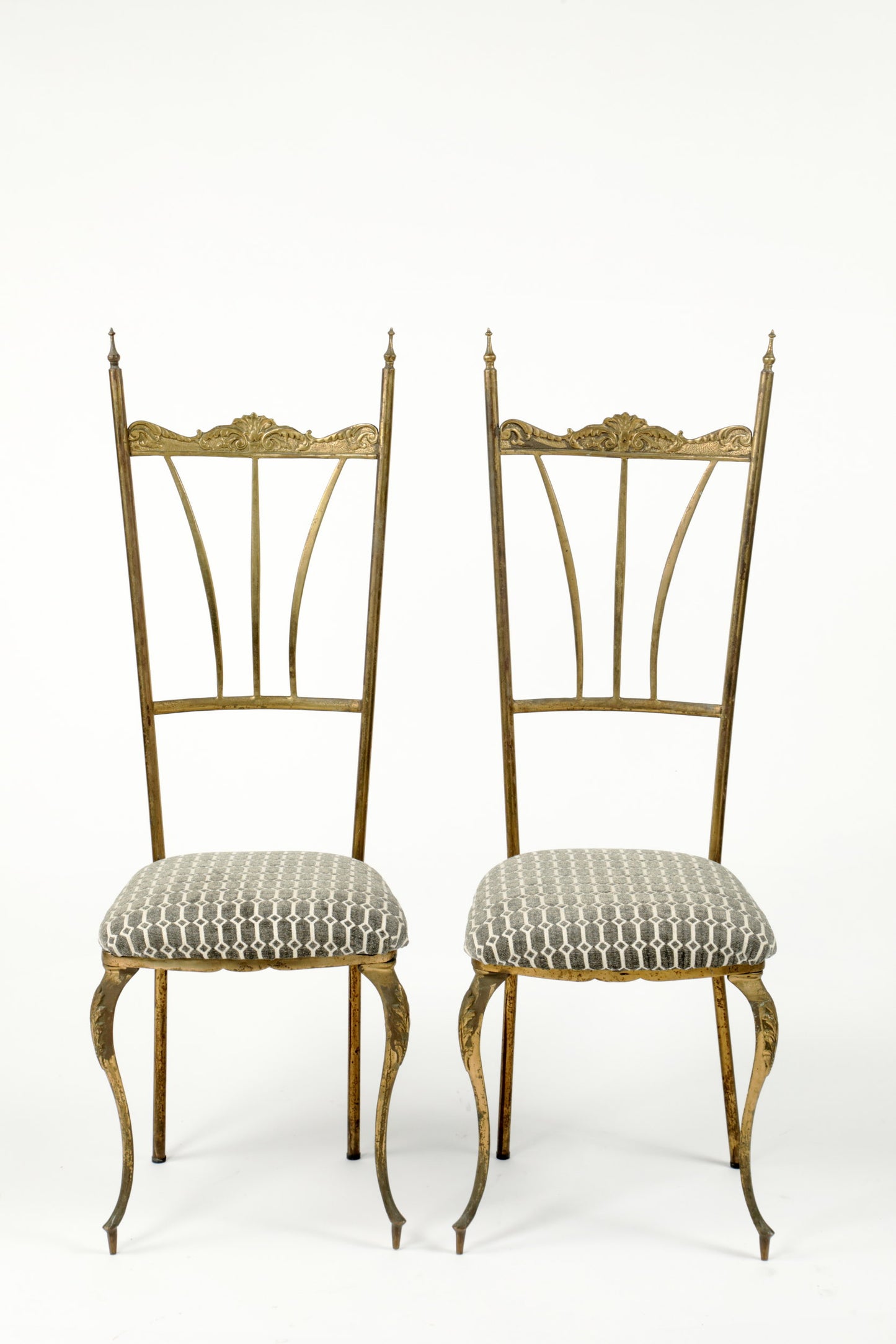 Pair of romantic chairs from the 50s reinterpreted triplef