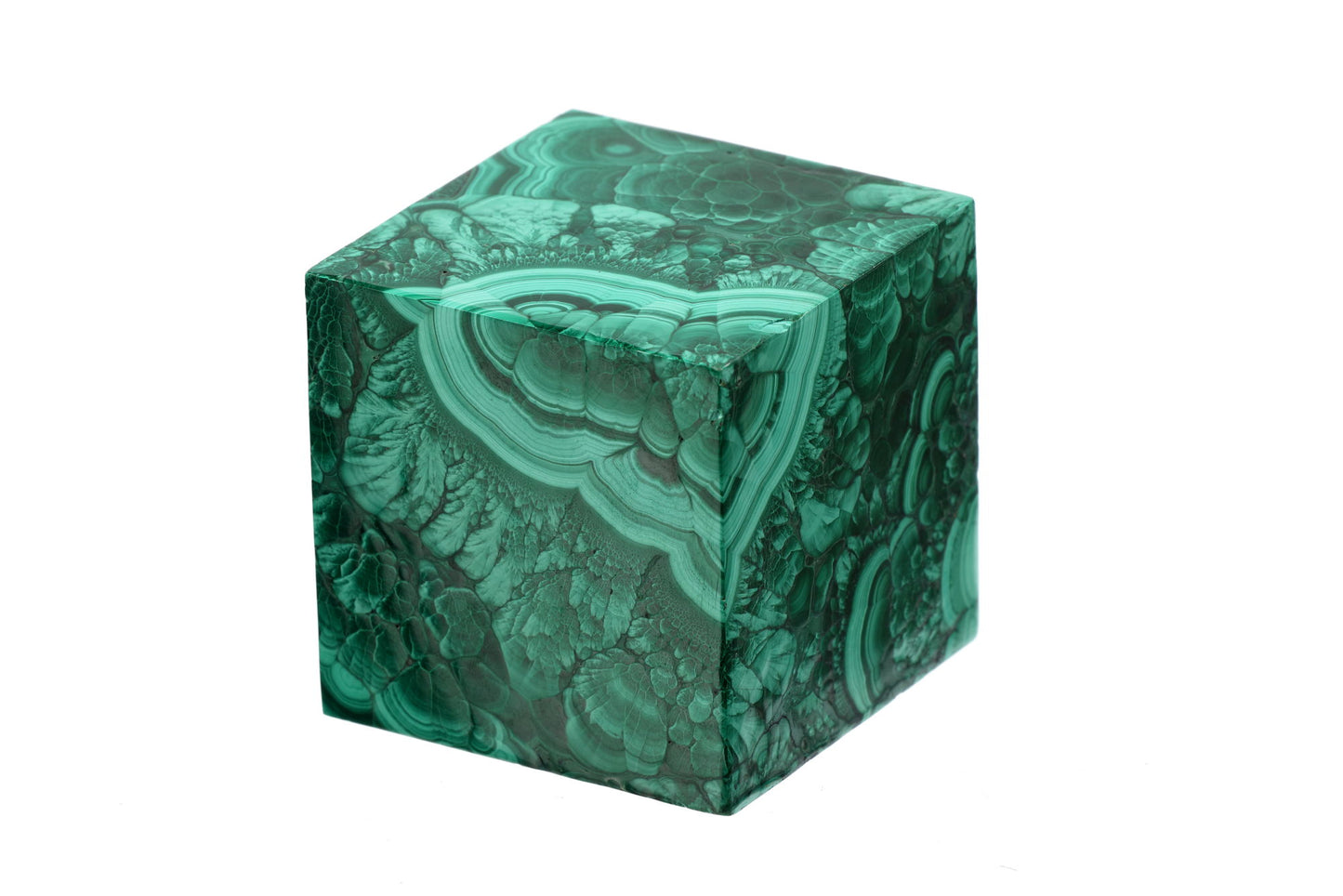 Coppia soprammobili in malachite