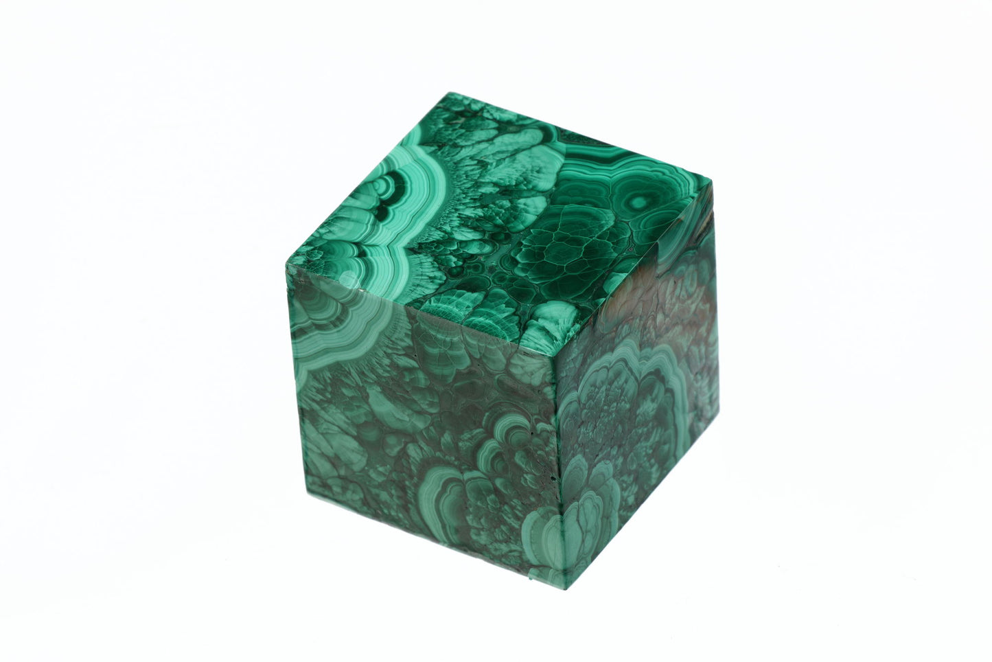 Coppia soprammobili in malachite