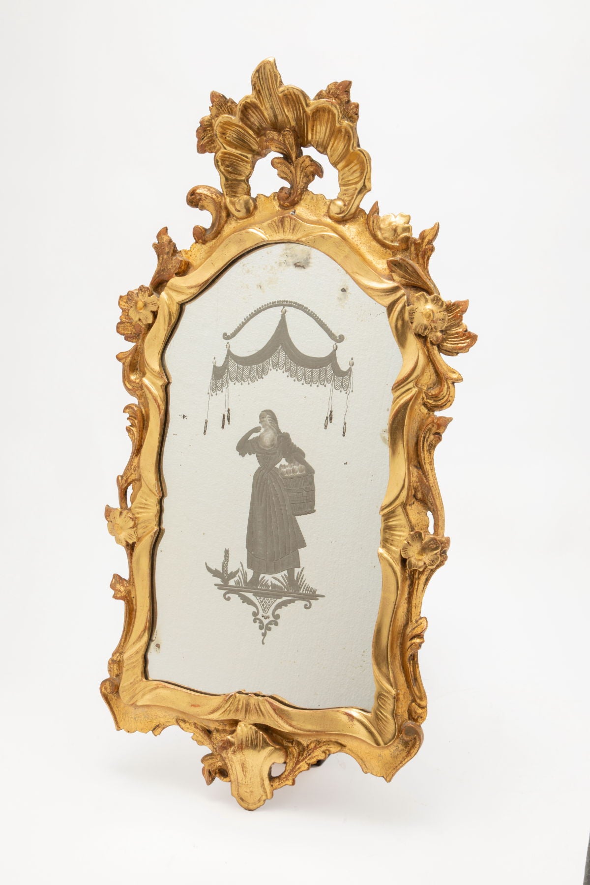 Pair of 19th century Venetian mirrors