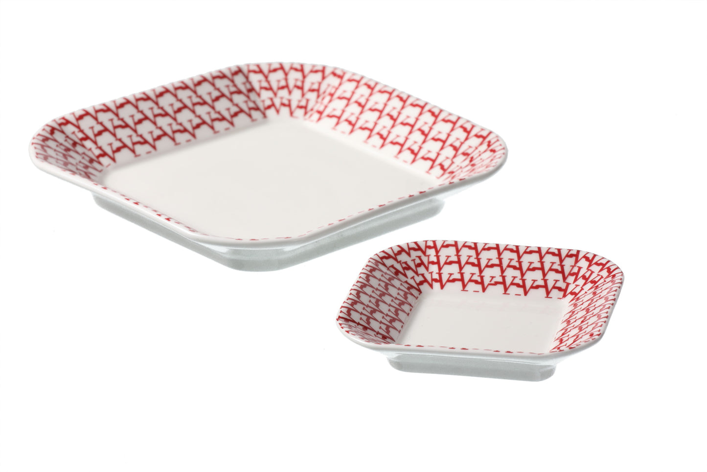 Pair of valet trays Valentino Home Collection Fine Bone China