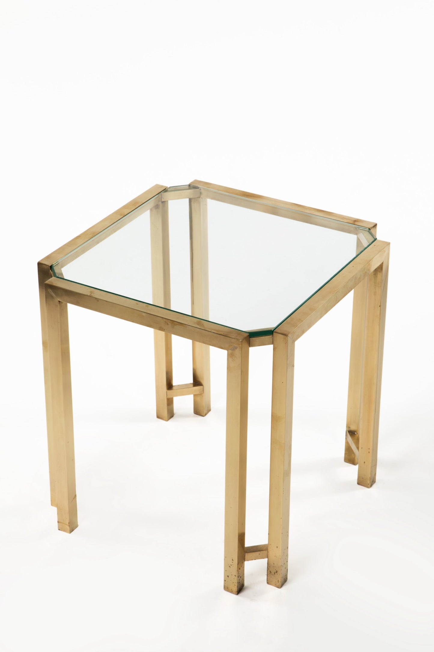 Pair of Sandro Petti tables for Metalarte