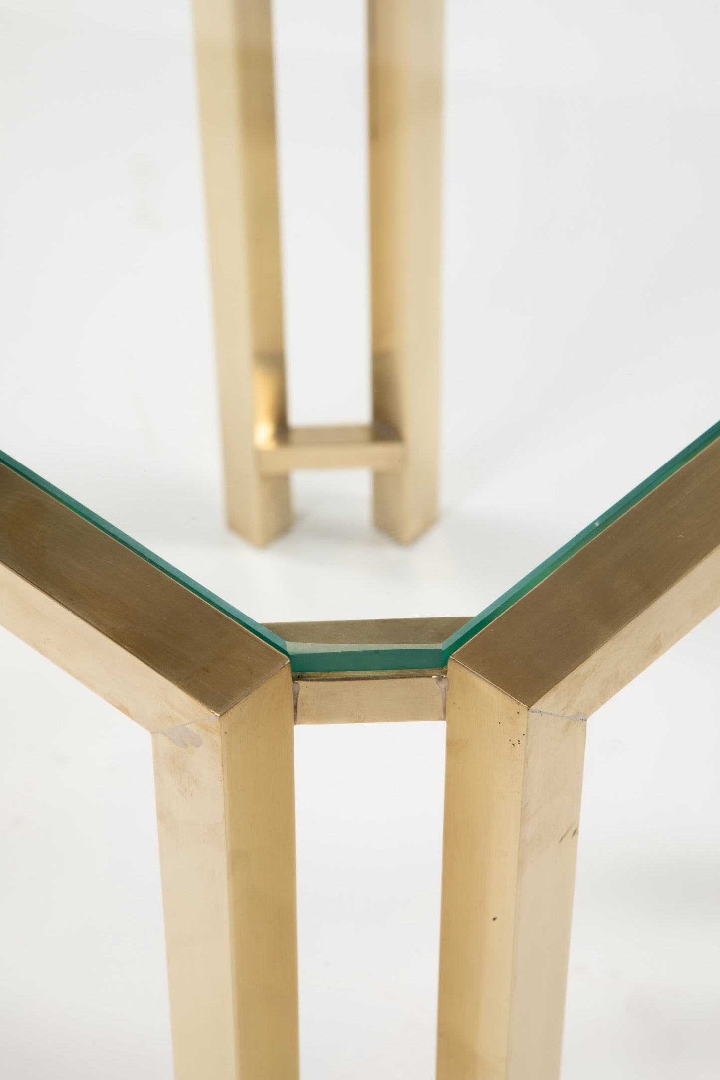 Pair of Sandro Petti tables for Metalarte