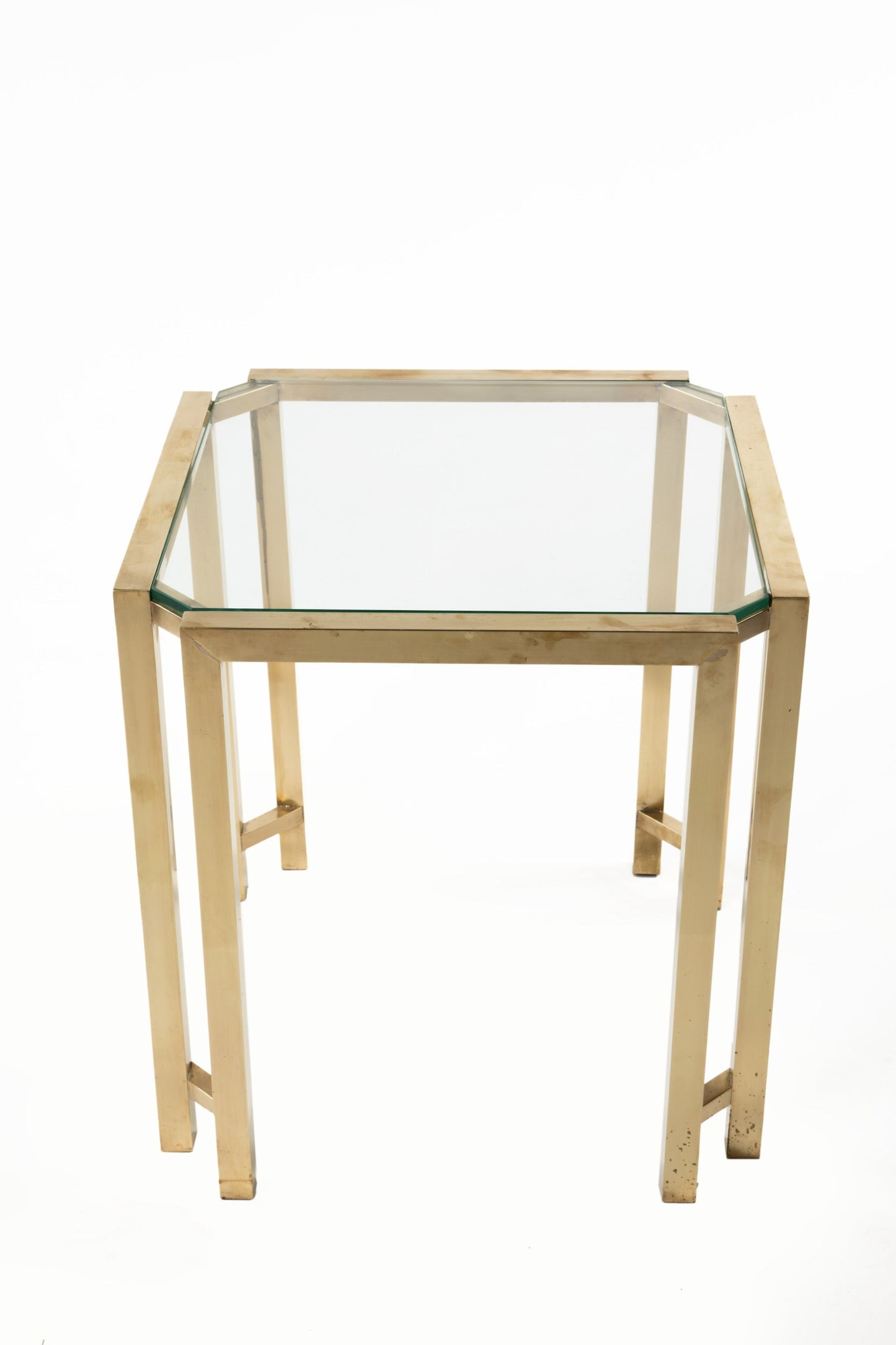 Pair of Sandro Petti tables for Metalarte