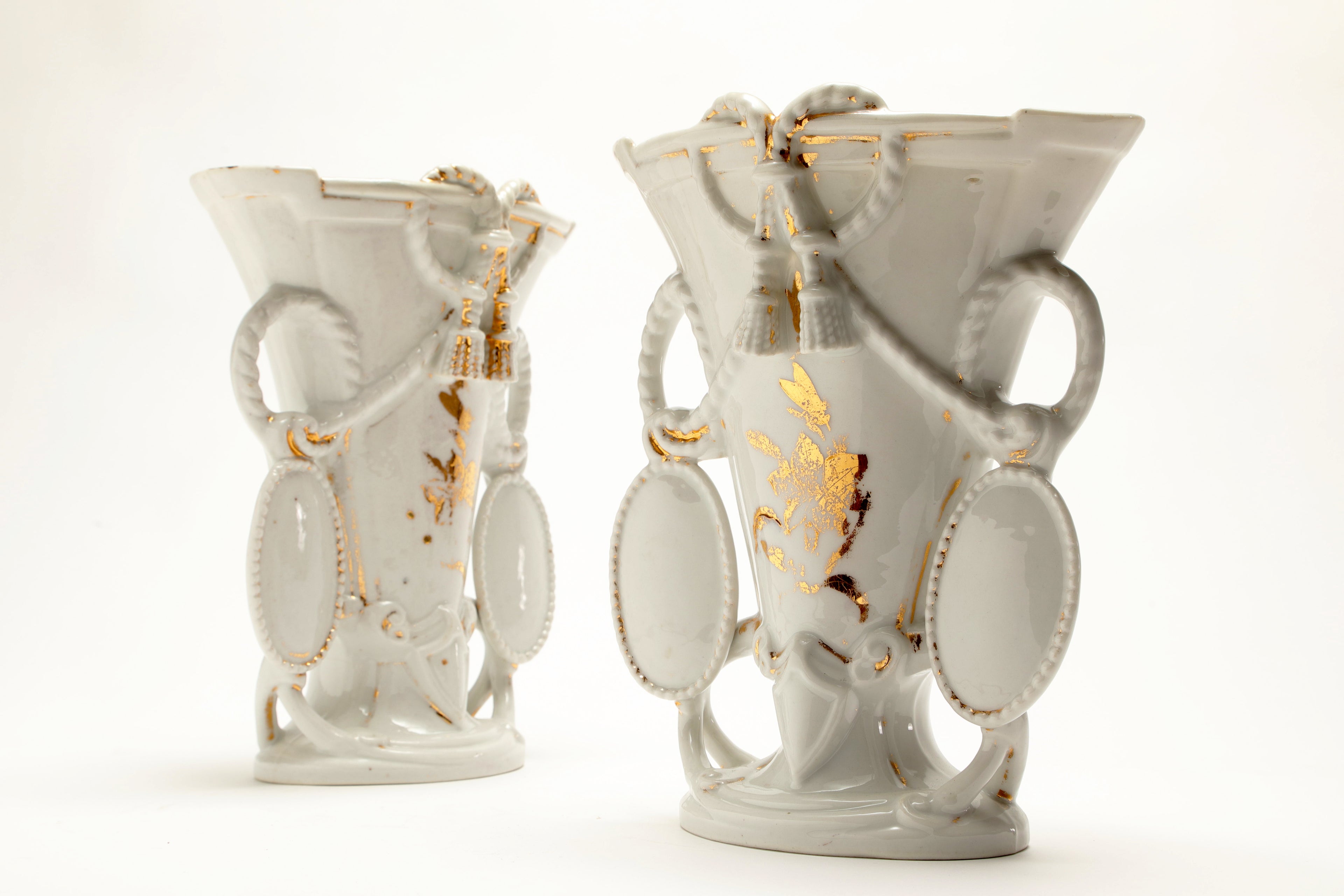 Coppia vasi Francesi ceramica 800