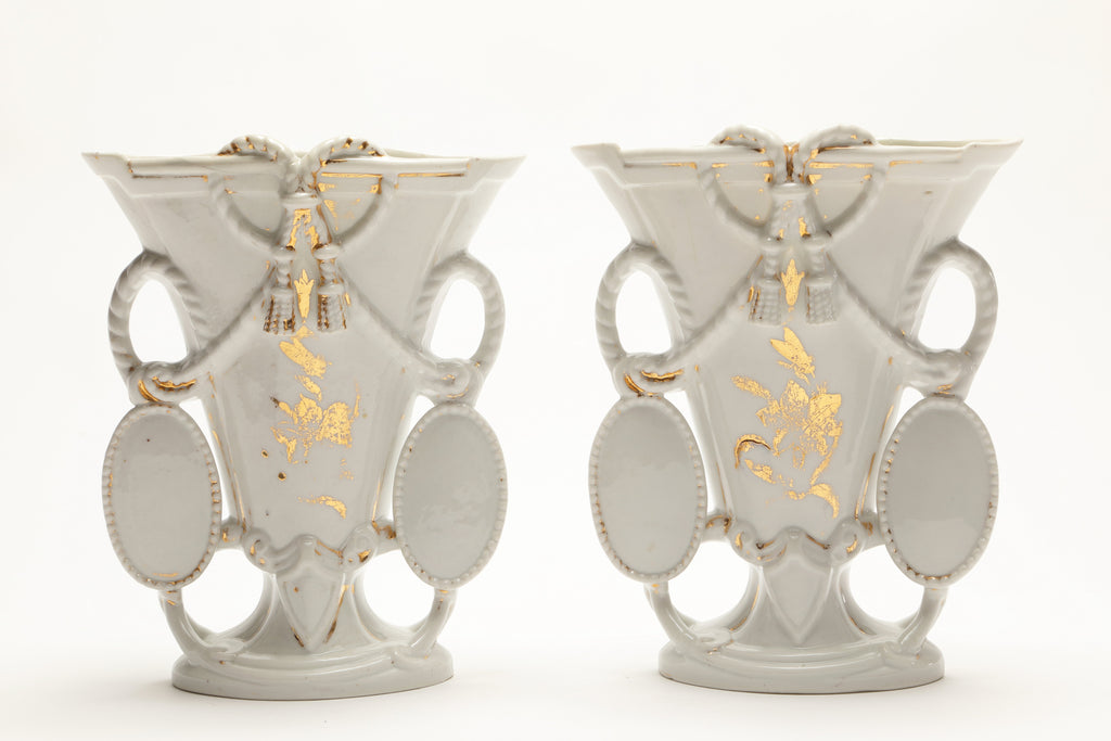 Coppia vasi Francesi ceramica 800