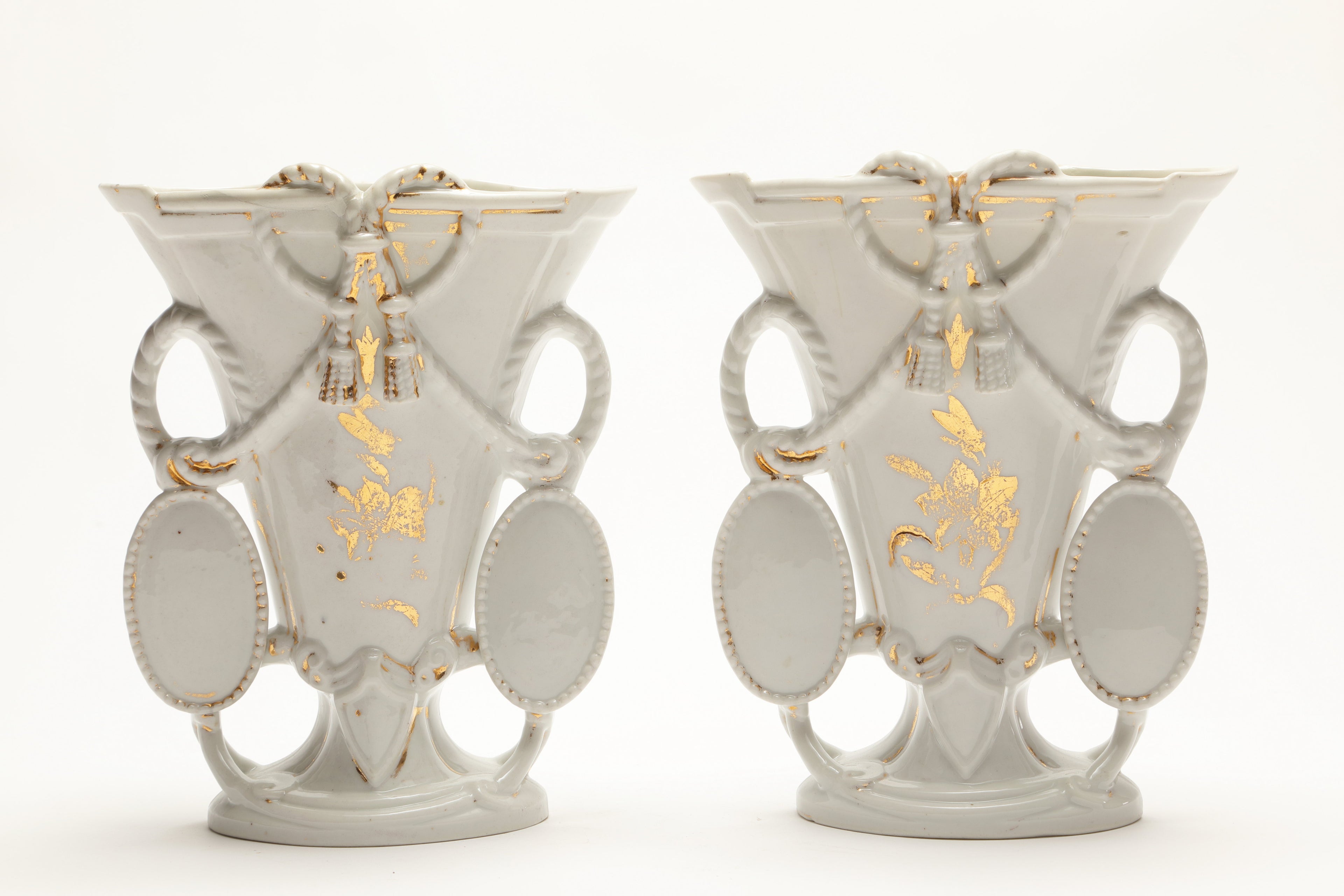 Coppia vasi Francesi ceramica 800