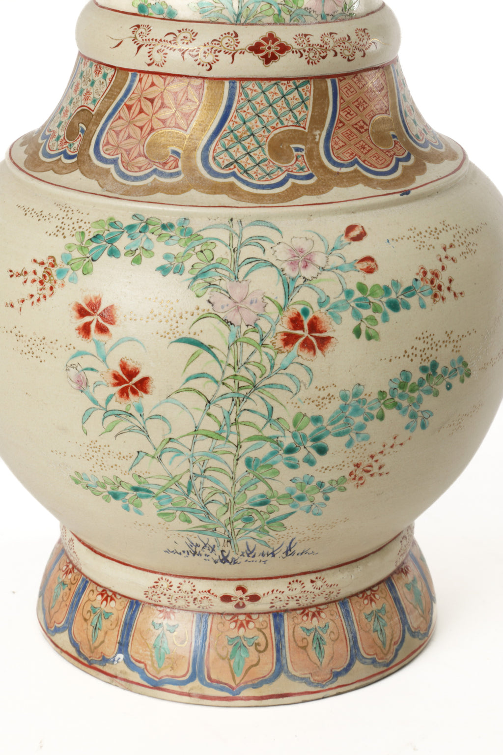 Coppia di vasi orientali fine 800
