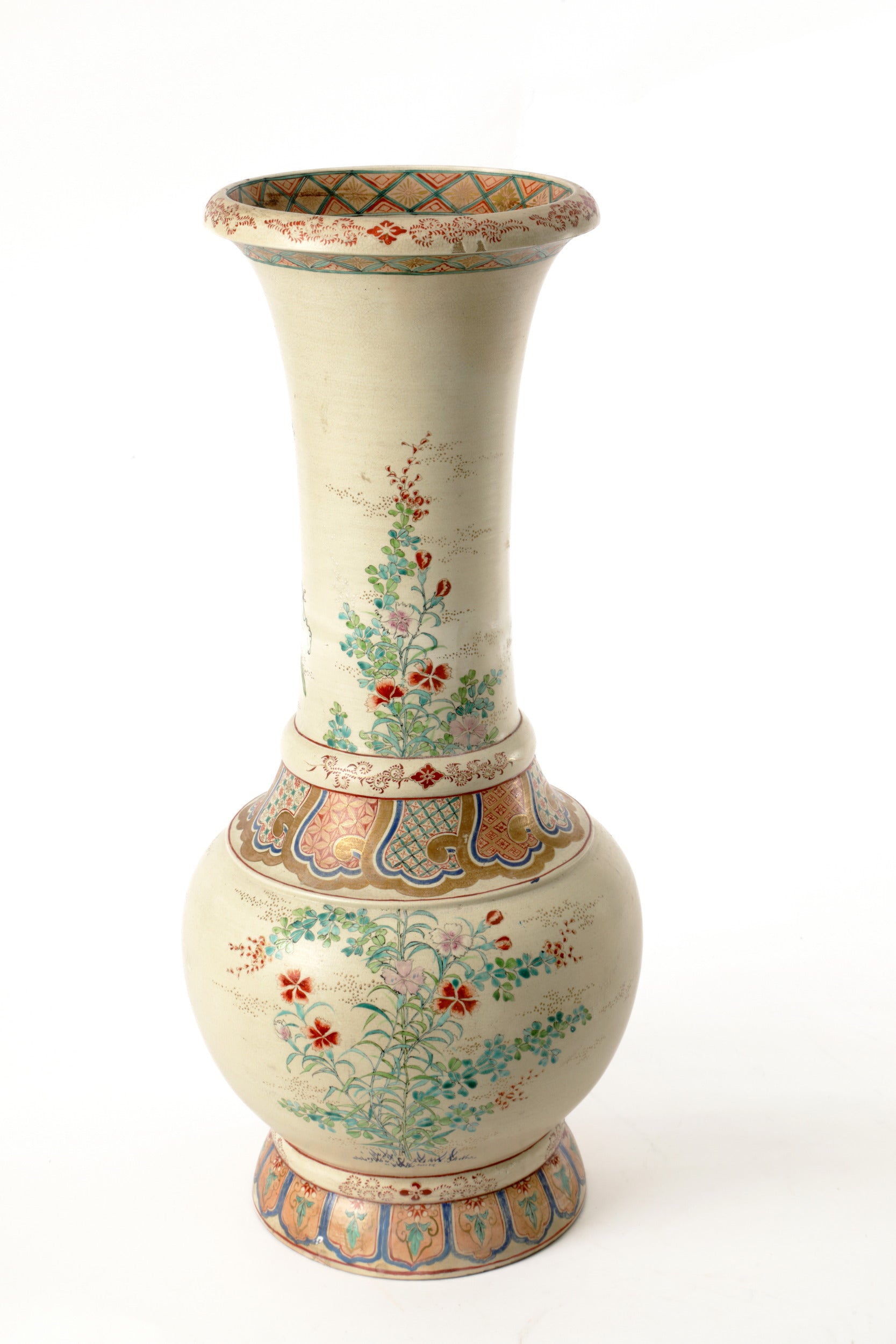 Coppia di vasi orientali fine 800