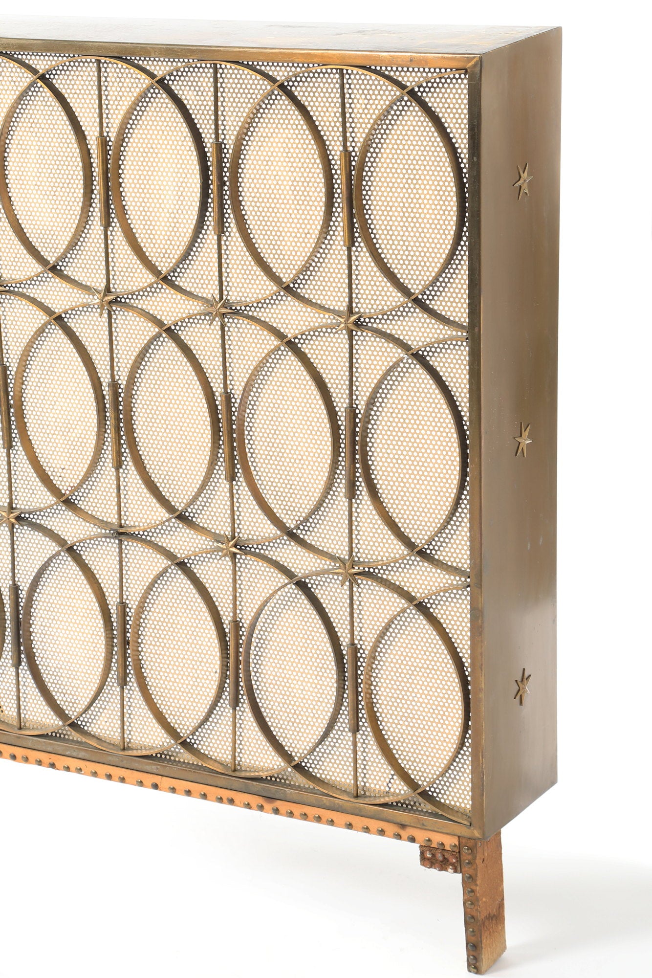 Brass radiator cover from the 70s