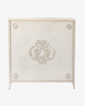 Copritermosifone metallo bianco anni 60 quadrato