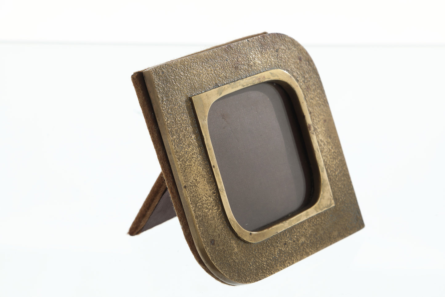 70's bronze photo frame