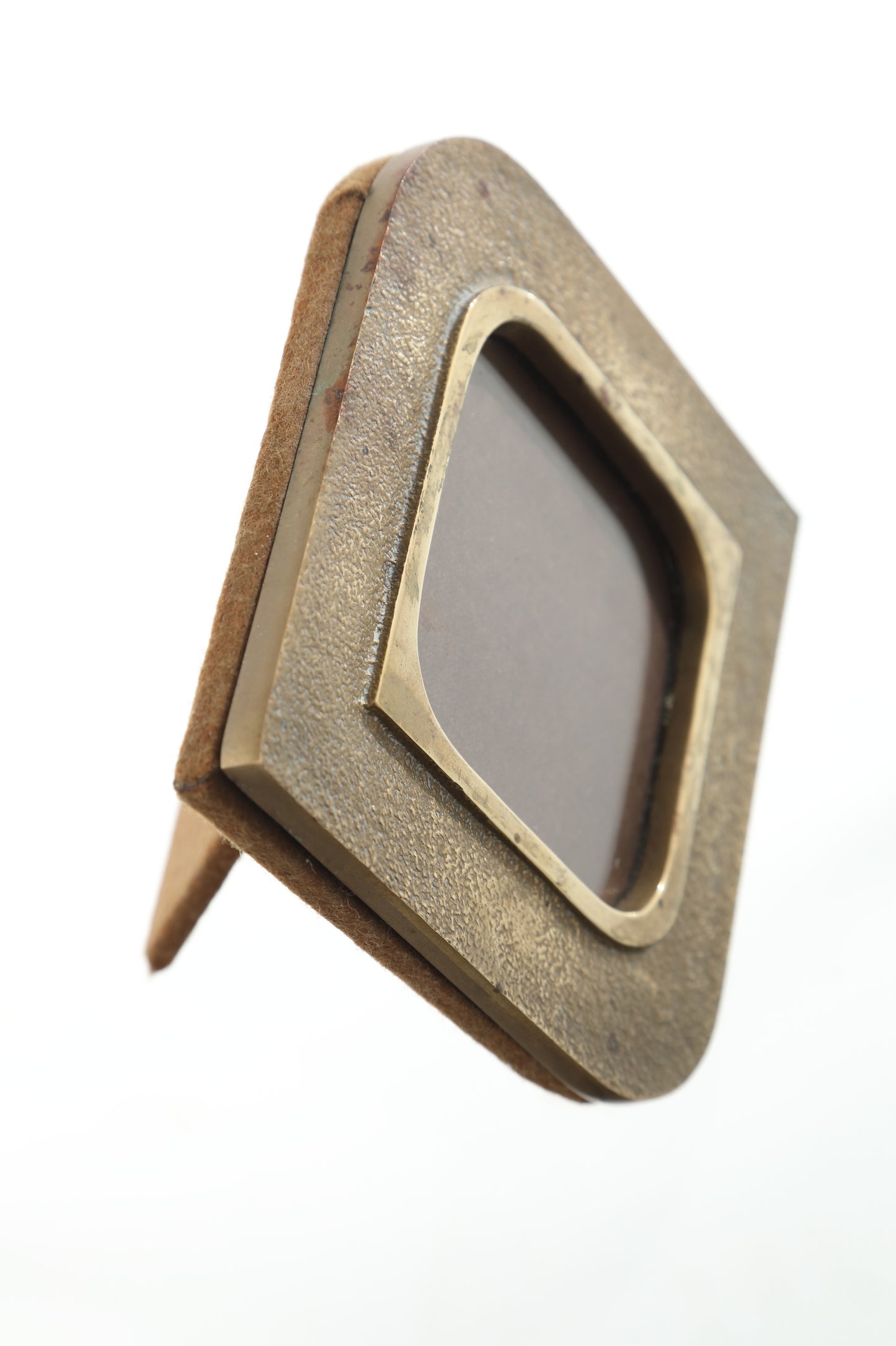 70's bronze photo frame