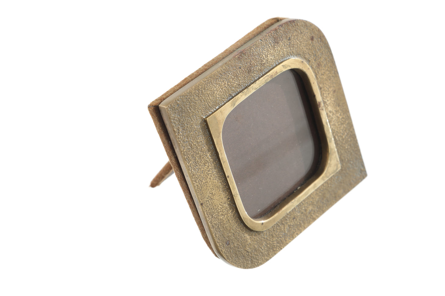 70's bronze photo frame