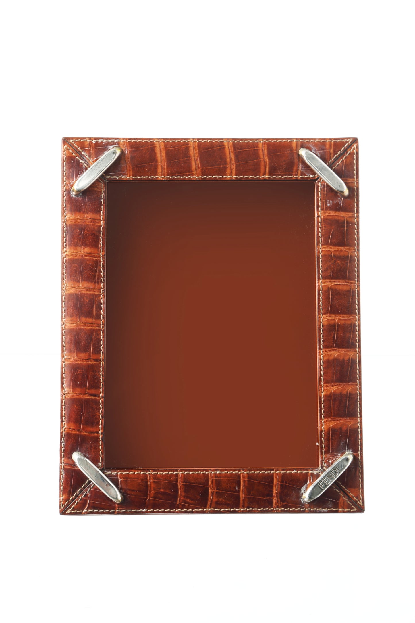 Fendi crocodile photo frame