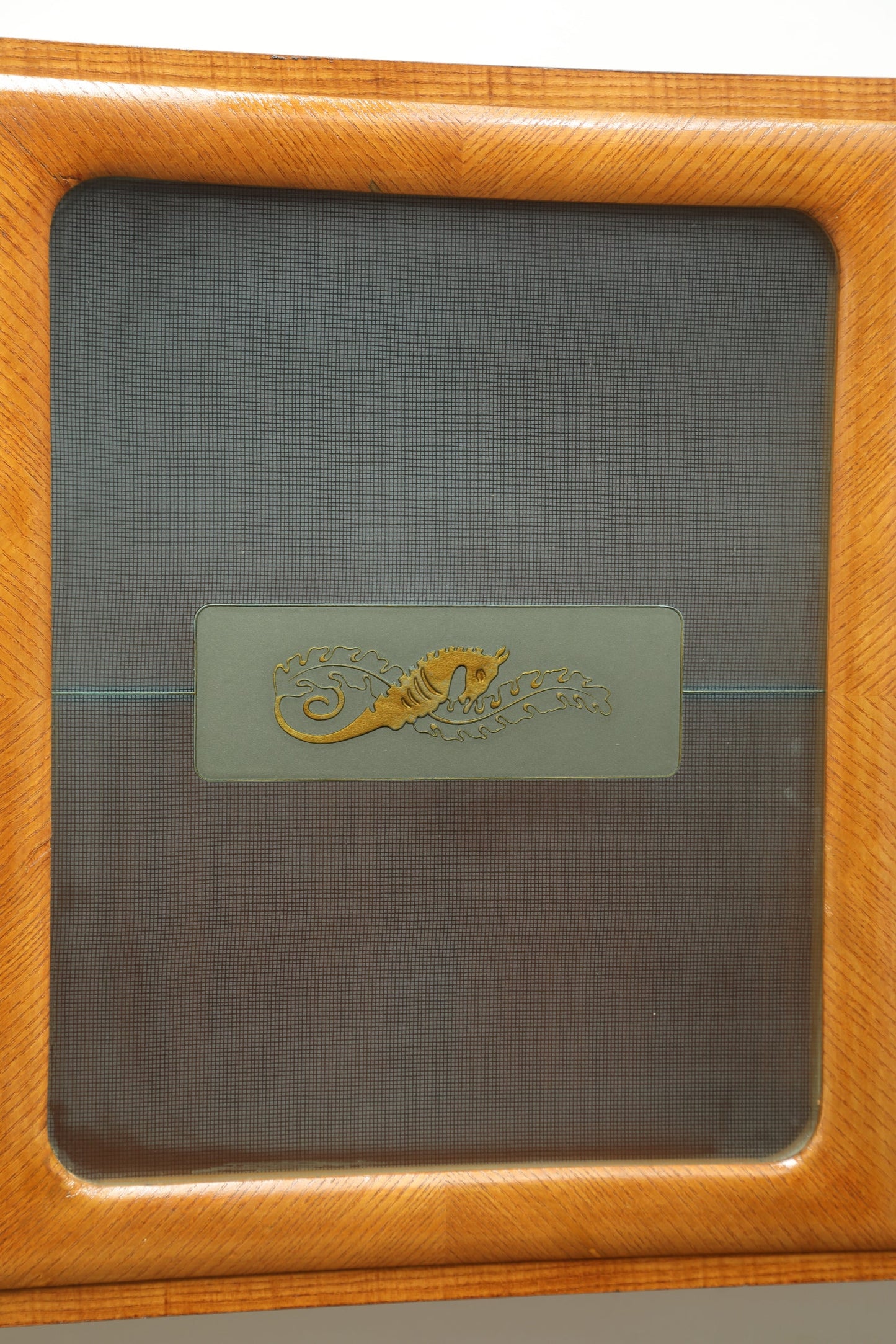 Credenza anni 60 in rovere chiaro