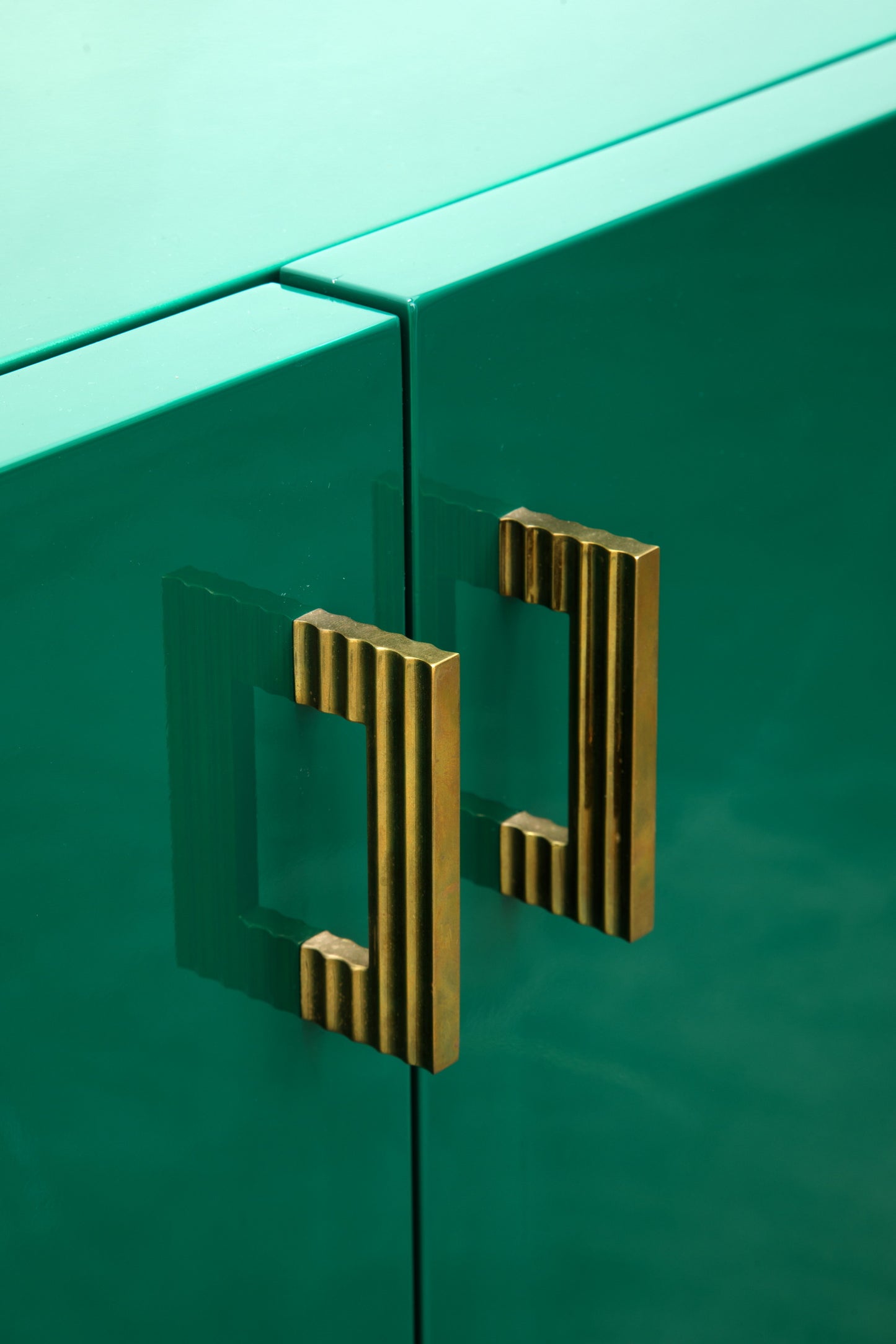 Credenza laccata 3 moduli anni 2000