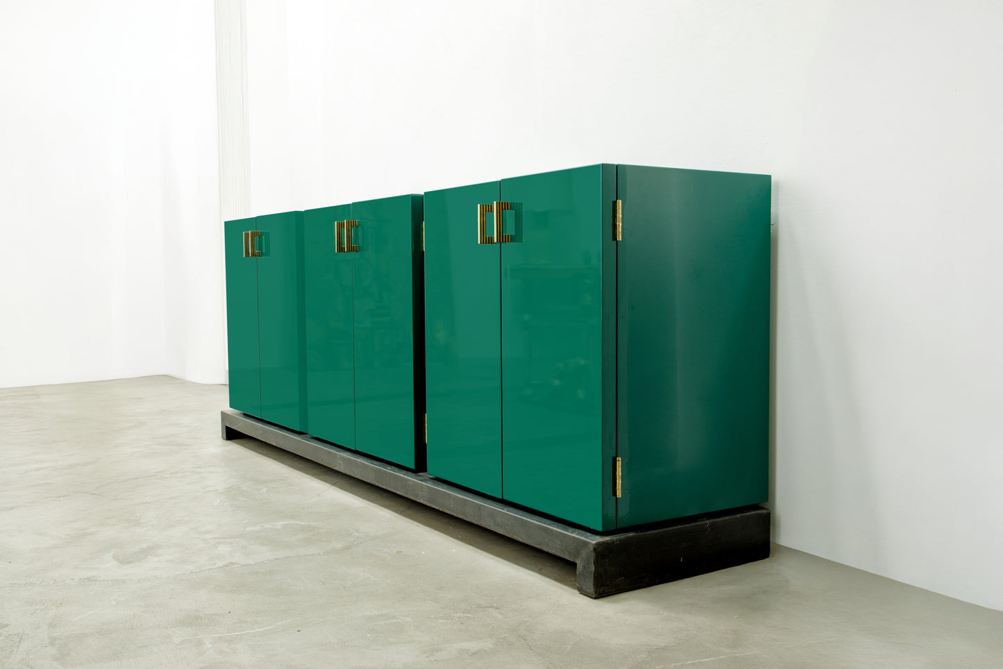 Credenza laccata 3 moduli anni 2000