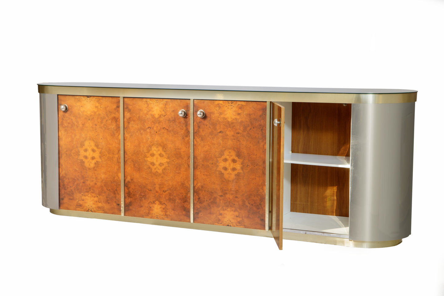 Credenza radica anni 70