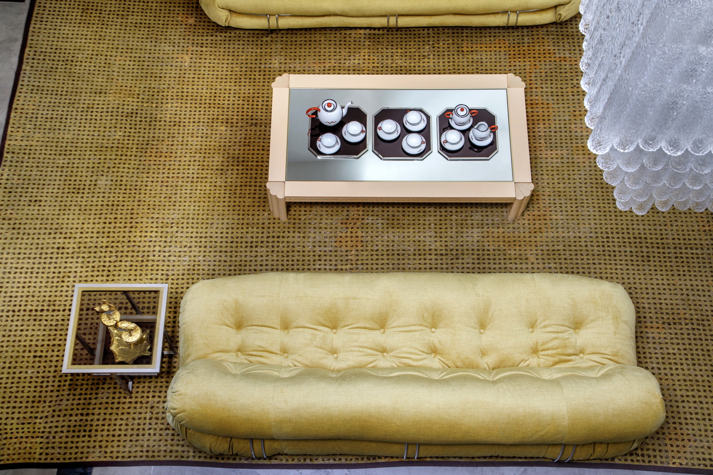Soriana Afra and Tobia Scarpa sofa for Cassina, 1970s