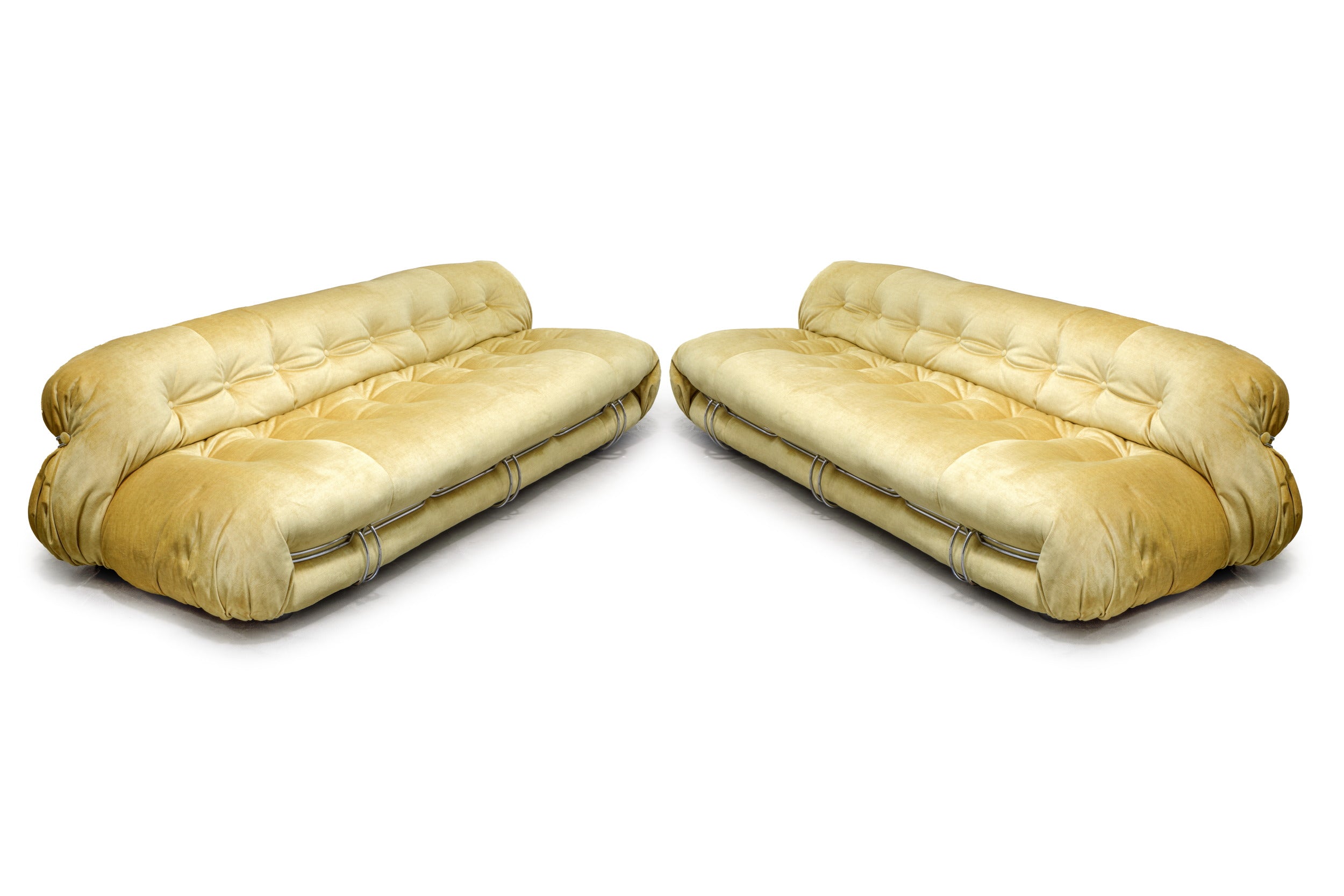 Soriana Afra and Tobia Scarpa sofa for Cassina, 1970s