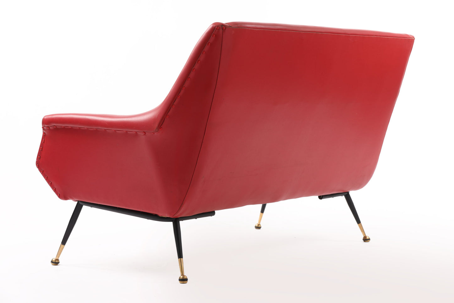 50's red skai sofa