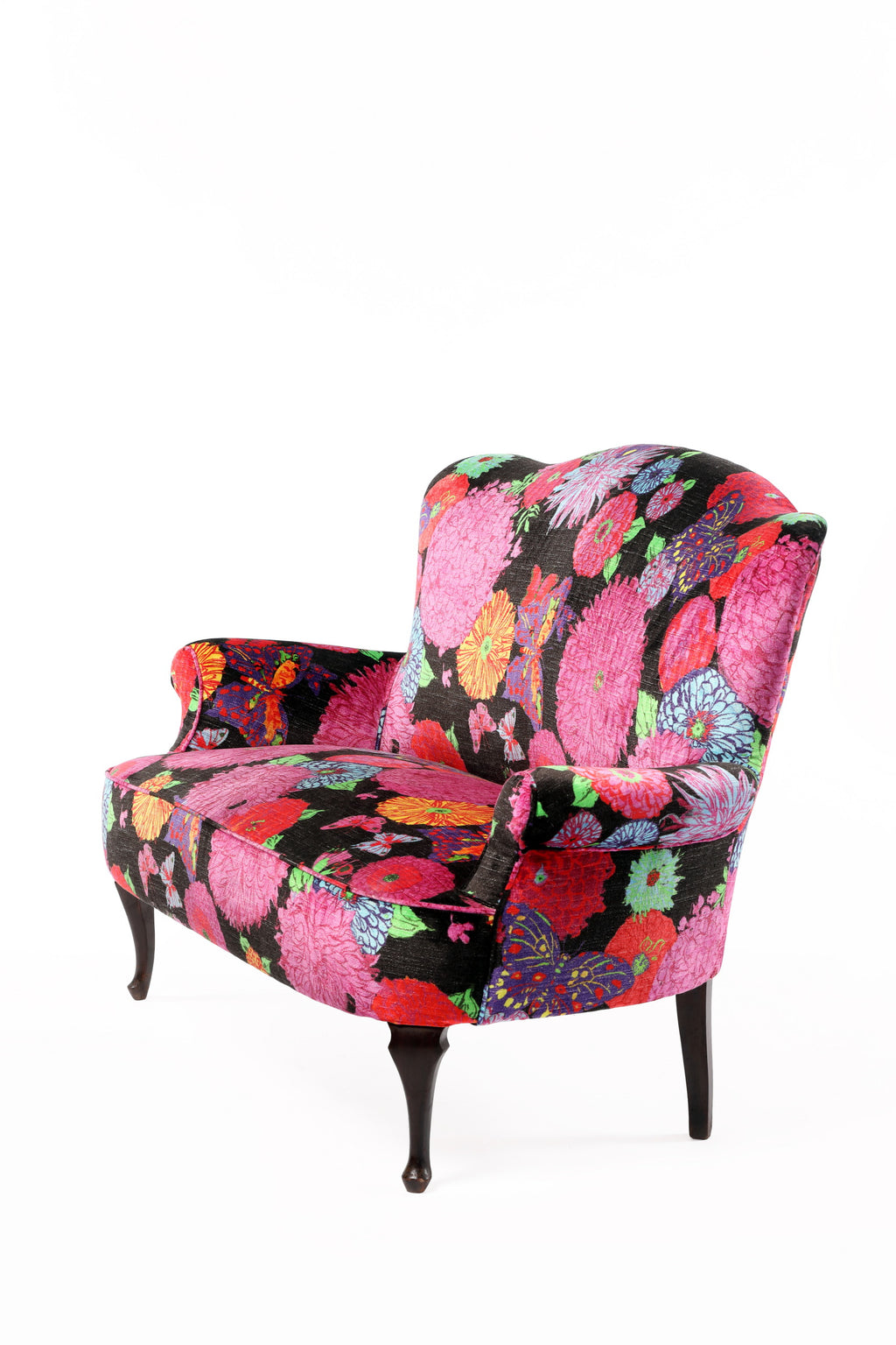 Ken Scott linen velvet sofa from the 60s