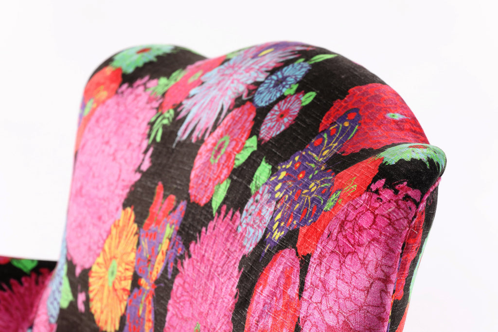 Ken Scott linen velvet sofa from the 60s