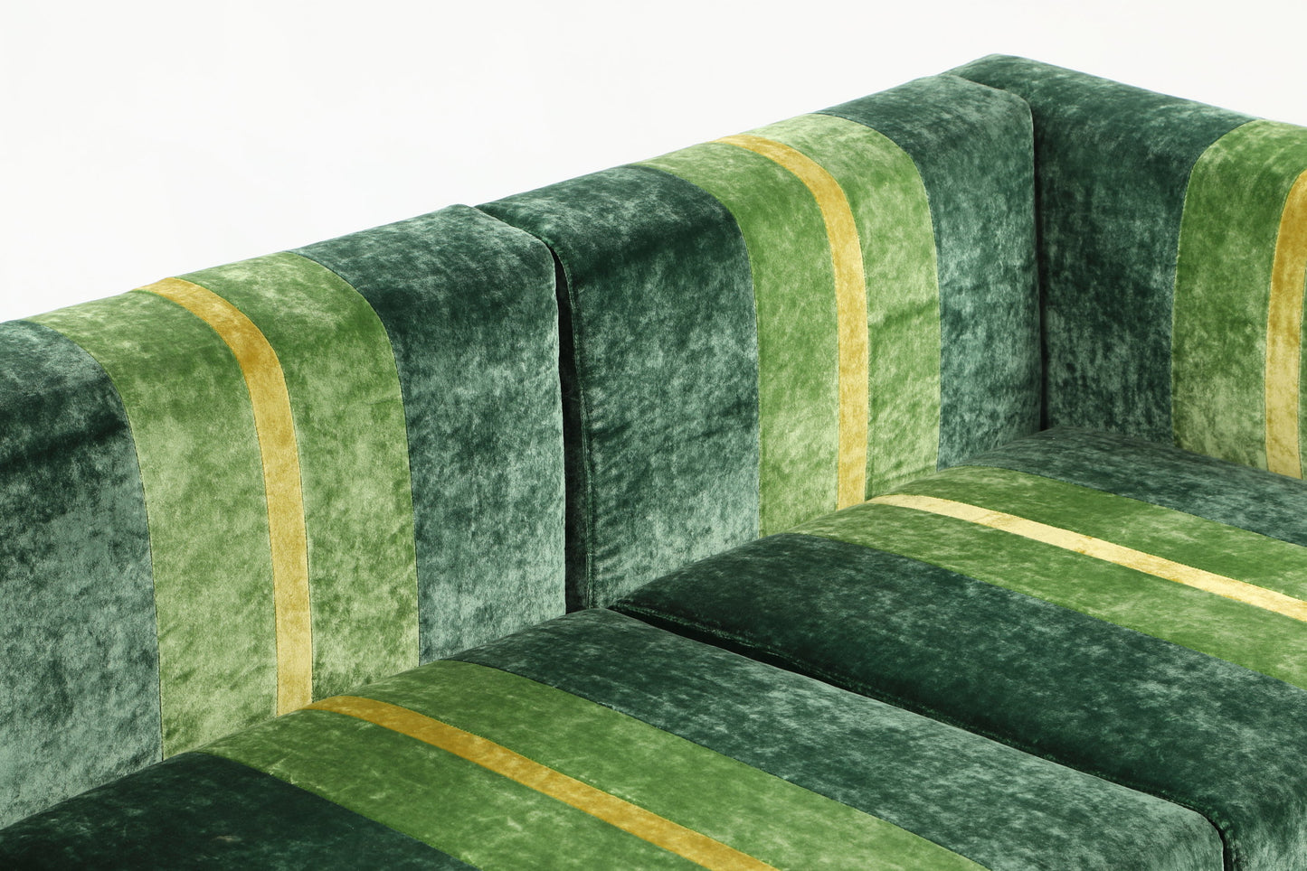 Kazuhide Takahama three-seater sofa from the 70s reinterpreted by triplef