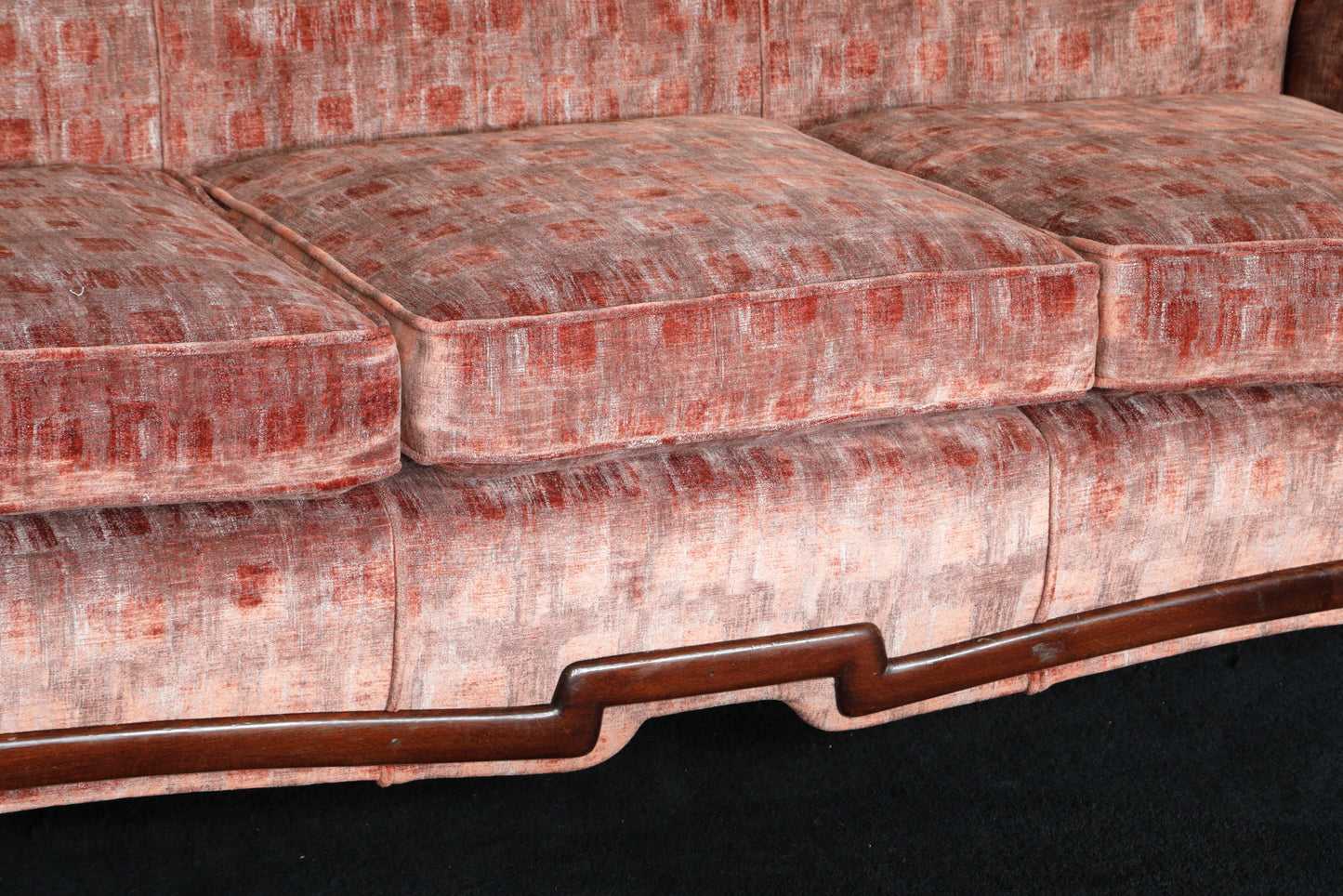 Divano attribuibile a Guglielmo Ulrich anni 50 reinterpretato da  t r i p l e f