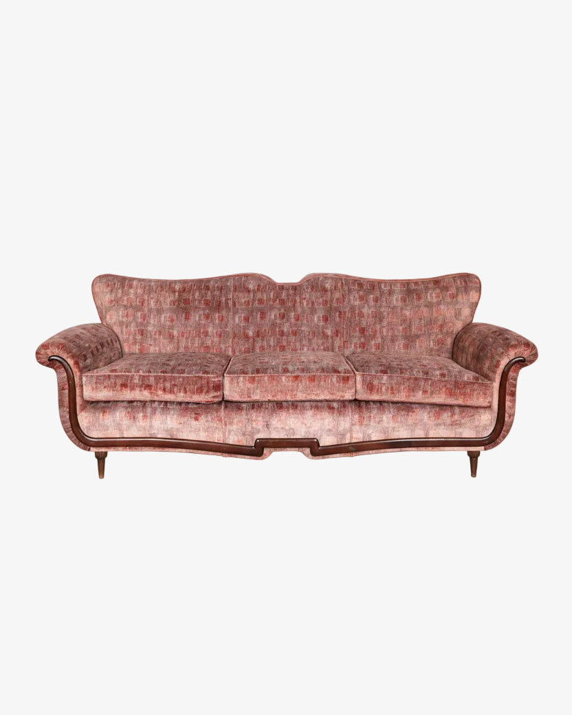 Three-seater sofa attributed to Guglielmo Ulrich from the 1950s