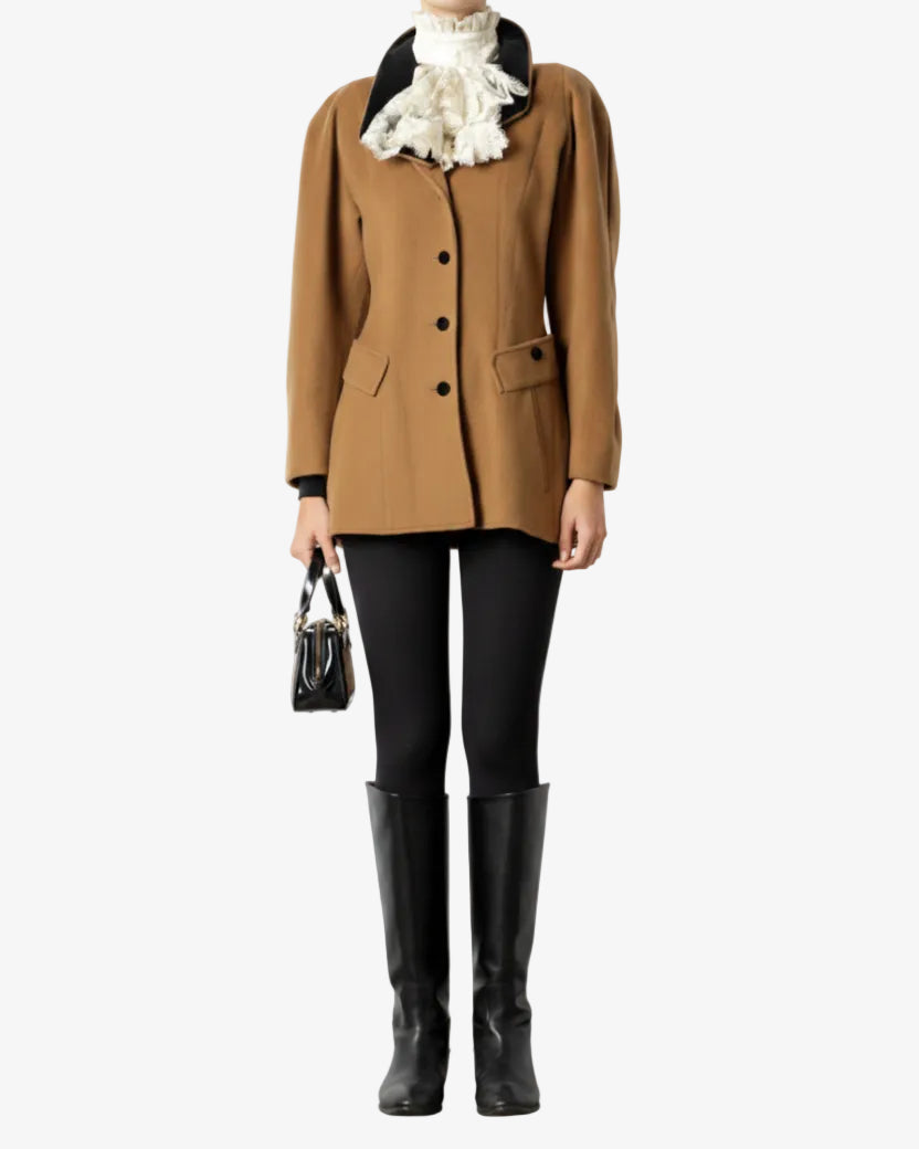 Fendi 365 cashmere jacket from the 80s