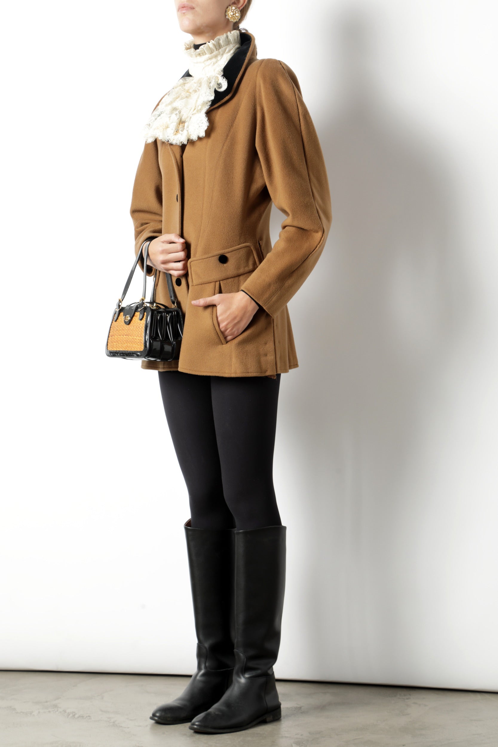 Fendi 365 cashmere jacket from the 80s