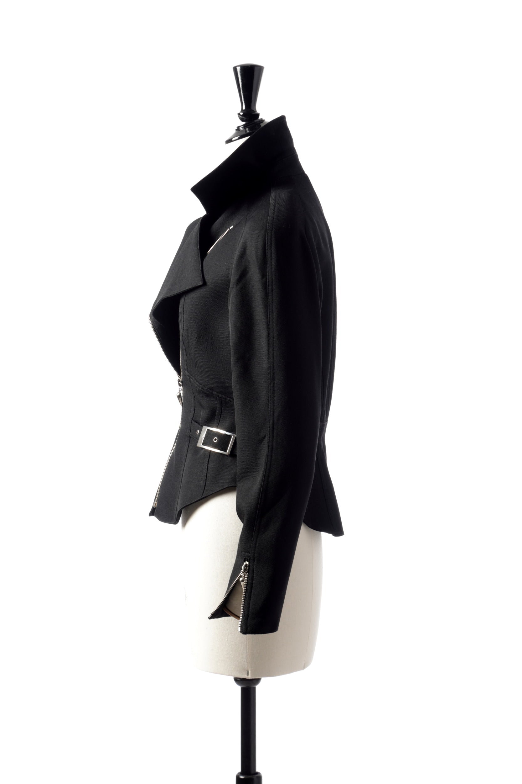 Mugler wool gabardine jacket from the 1980s