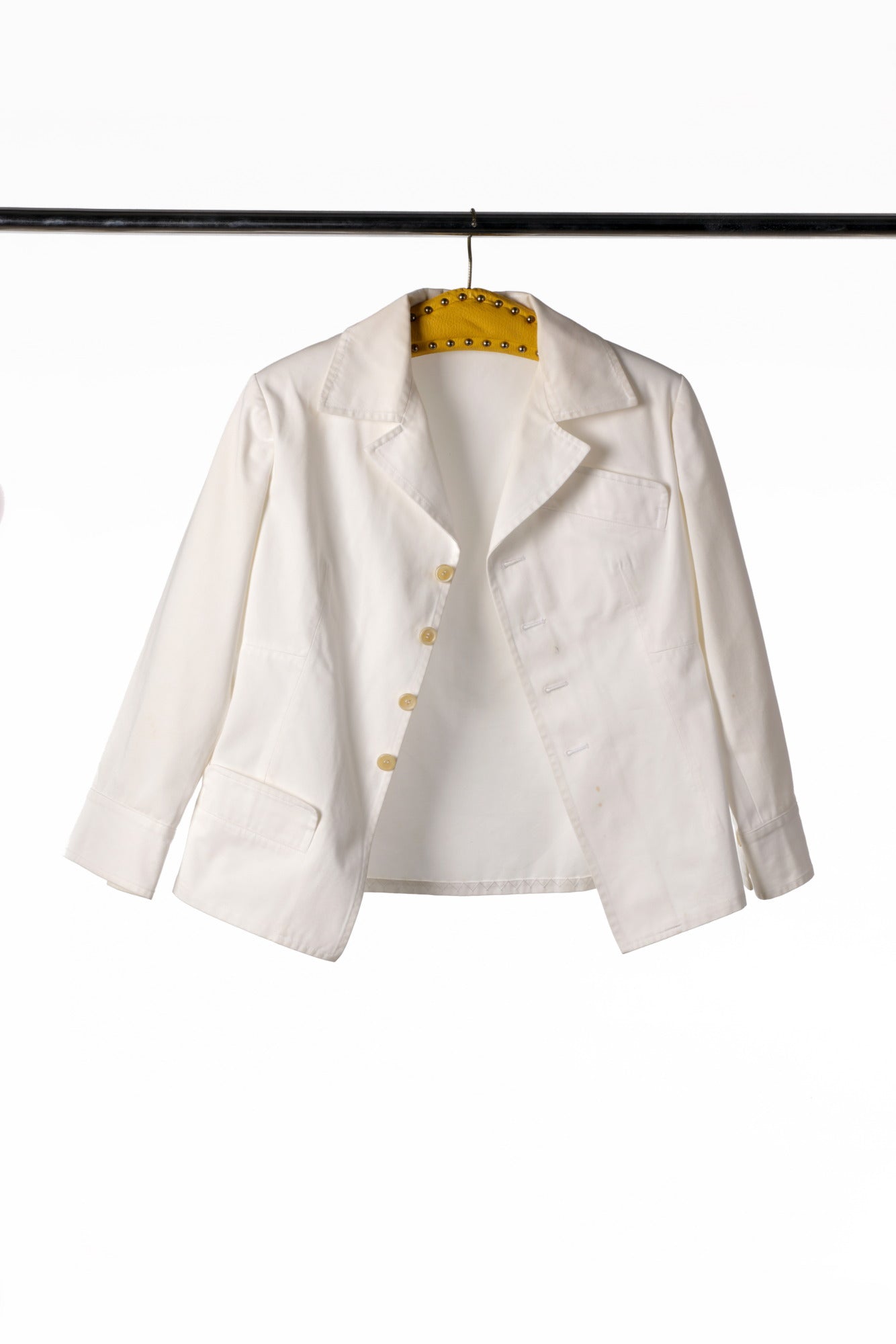 Yohji Yamamoto white cotton jacket