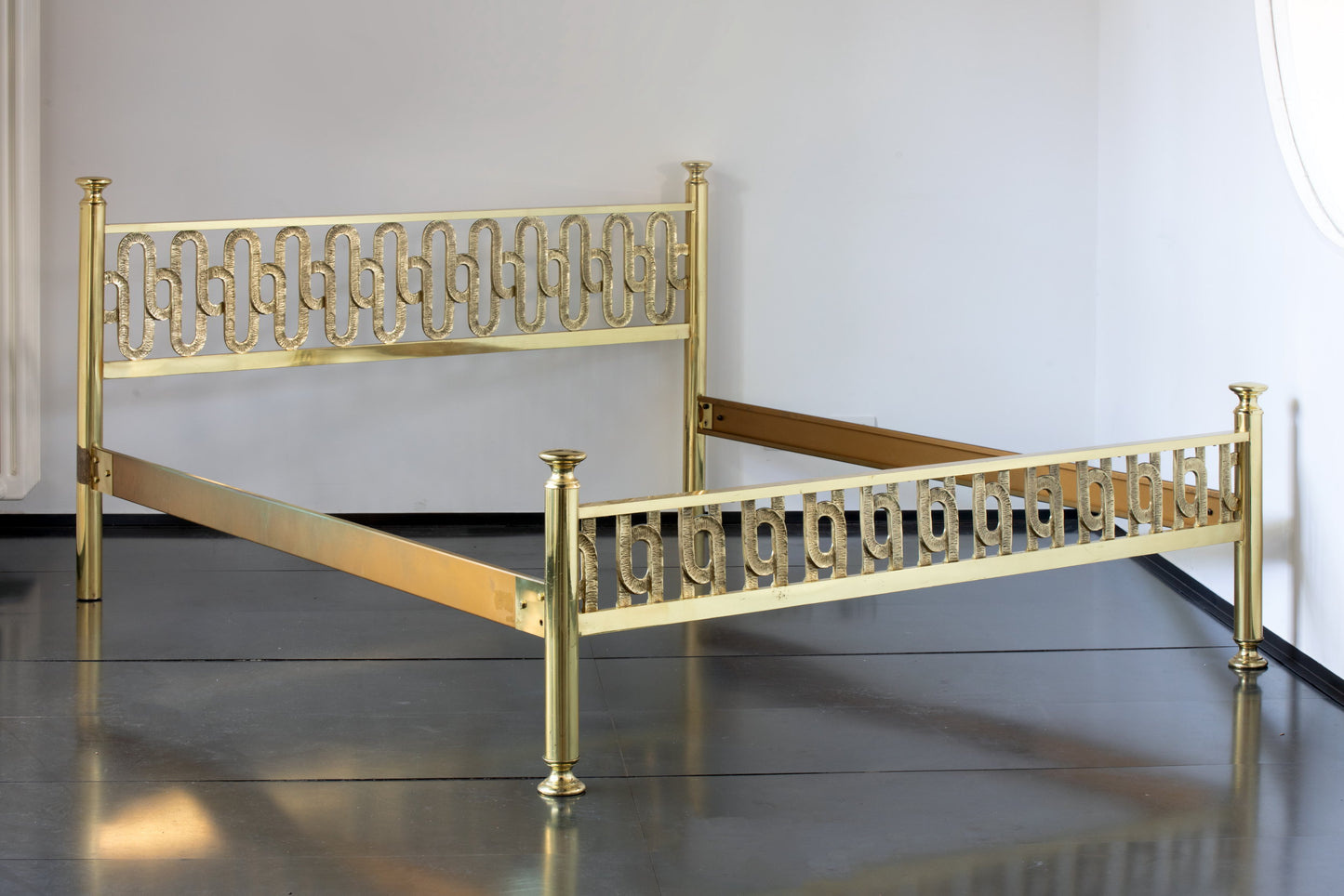 Angelo Brotto bed frame for esperia 1960