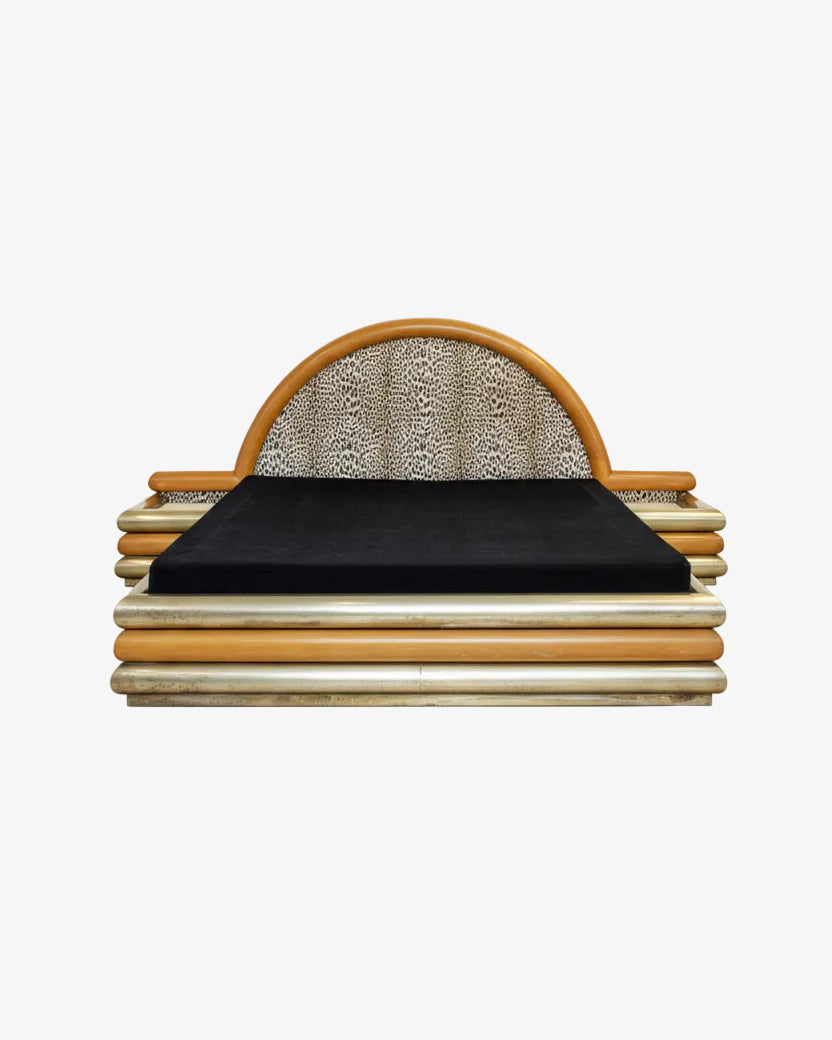 Romeo Rega double bed frame from the 1970s